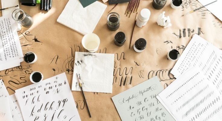 Hand Lettering vs. Calligraphy: What’s the Difference?